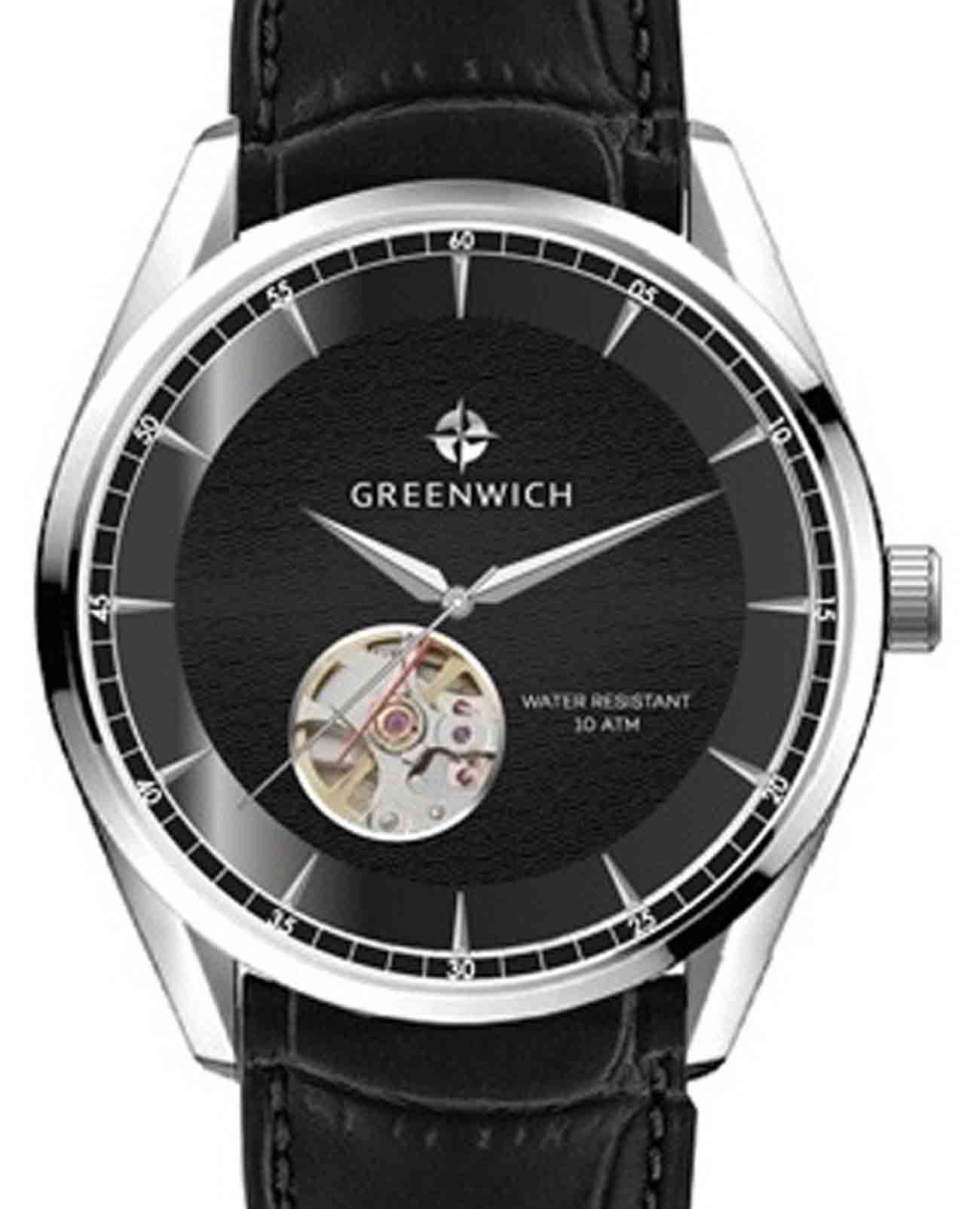 Greenwich Greenwich GW 075.11.31 , наручные мужские часы фото под углом